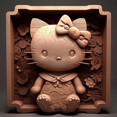 3D model Hello Kitty (STL)